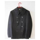 World War 2 Navy Peacoat Name & Tag