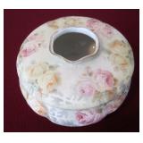 Antique Royal Bayreuth Rose Tapestry Hair Receiver