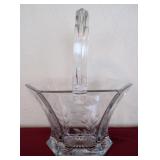 HEISEY #462 Glass Basket Signed 1915-1933