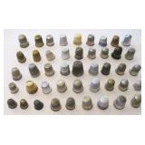 45 Vintage Thimbles Advertising Childs Good Girl