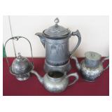 Old Silverplated Pieces Rough Condition Repurpose