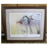 1983 Ducks Unlimited Michael Dumas Print Mallards