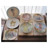 Seven Collector Plates Rockwell Holly Hobby Annie