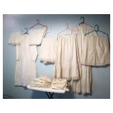 Antique White Ladies Clothing Lace Embroidery