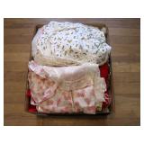 Big Box of Vintage Ladies Kitchen Aprons