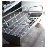 Funky Old Mid Century Metal Porch Glider & Chaise