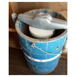 Antique Ice Cream Maker & Enterprise Meat Grinders