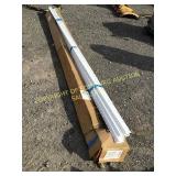 PARTIAL DRIFTWOOD VINYL SIDING & WHITE J-CHANNEL