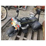 BLACK 3-WHEEL BATTERY SCOOTER (NO CHARGER)