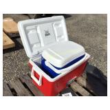 (2) IGLOO COOLERS