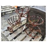 METAL FLOWER STAND