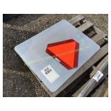 ALUMINUM SIGN & SLOW MOVING SIGN