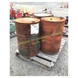 (3) STEEL 55 GALLON DRUMS