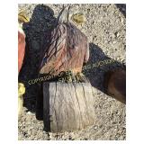 EAGLE WOOD CARVING