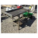 4-WHEEL METAL SHOPPING CART