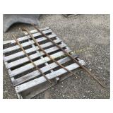 (3) Metal Pry Bars