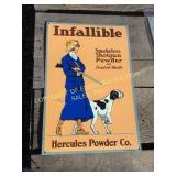 Tin Hercules Sign