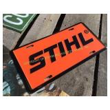 STIHL License Plate