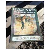 Hazard Tin Sign