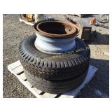 (2) Misc Tires & Rim