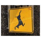 Aluminum Deer Sign