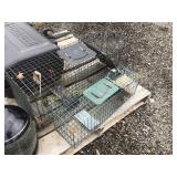 (2) Live Animal Traps