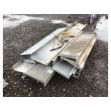 Pallet of Metal Shelving