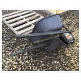 Metal Wheel Barrow 
BENT WHEEL