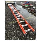 NEW Louisville Aluminum Adjustable Ladder