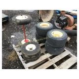 Pallet of Misc Mower & Equipment Wheels