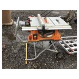 Rigid Table Saw 
DOES NOT RUN