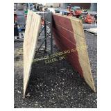 Rack & (2) 4x8 sheets of plywood