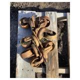 (7) Metal Cast Wheels