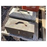 (2) Metal Toolboxes