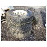 (4) Daytona Radial 265/75R16 Tires on 8 Lug