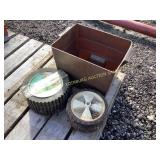 Mower Wheels & Bin