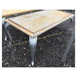 60" WOOD TOP TABLE