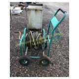 4-WHEEL HOSE CART & HOSE