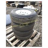 (4) HI-RUN ST225/75R15"