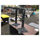(2) CAFE TABLE STANDS