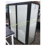 FROSTED GLASS WARDROBE CABINET