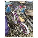 KIDS BIKE W/ TRAINING WHEELS