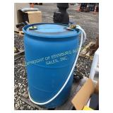 BLUE POLY 55 GAL CHEMICAL BARRIER