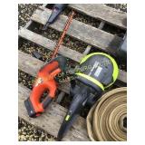 GARDEN GROOM & BLACK & DECKER HEDGE TRIMMERS WORKS