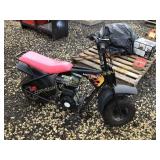 MOTO VOX GAS MINI BIKE RUNS