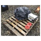 LIFE JACKETS, WHEEL CHOCK, WELDING HOSE & CLAMP