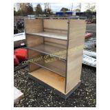 43"X20 & 1/2" X 55" THREE SHELF CABINET