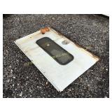 REAR DOOR FOR TRUCK CAP
