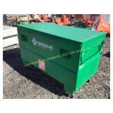 GREEN STEEL JOB BOX
