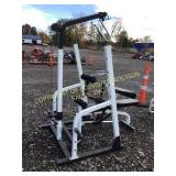 POWERHOUSE SQUAT RACK/ WEIGHT BENCH